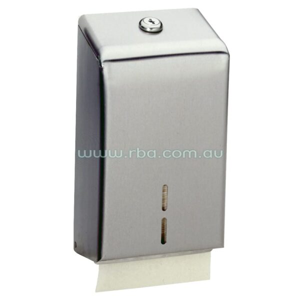 Surface-mounted Interleaf Toilet Tissue Dispenser