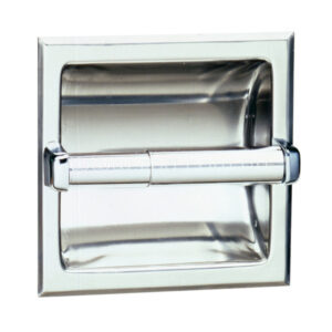 Recessed Toilet Roll Holder B667