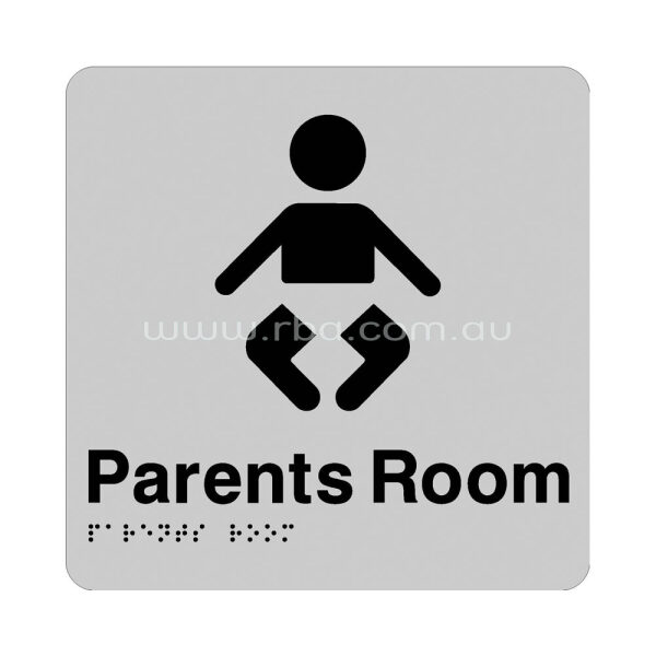Braille & Tactile Sign - Parents Room