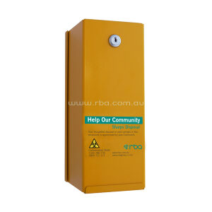Sharps Disposal Box | Safety Yellow