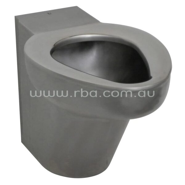 Wall Faced Stainless Steel WC Pan
