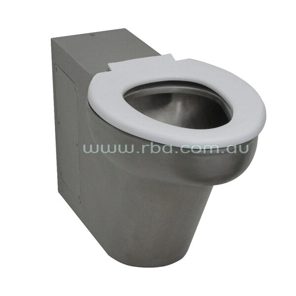 Wall Faced Stainless Steel WC Pan for Accessible use