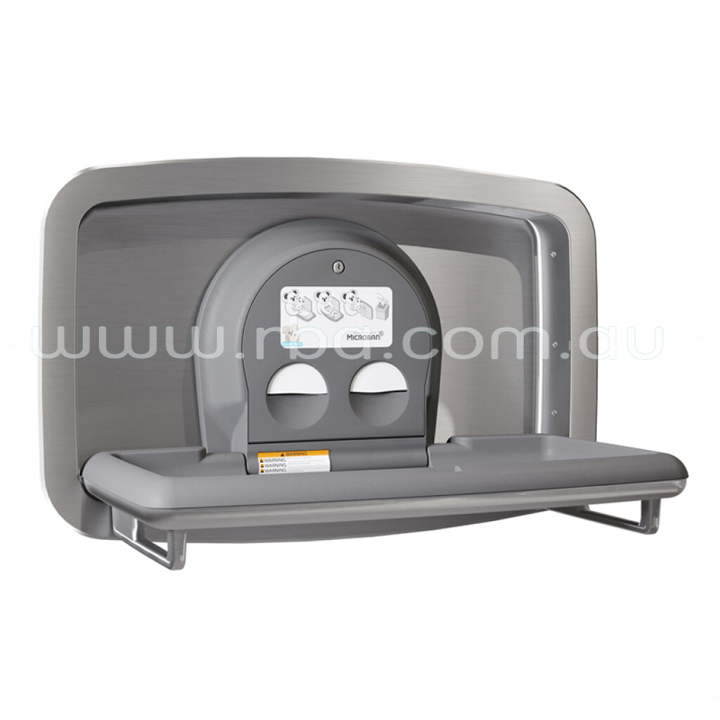 Koala Kare Baby Change Table Stainless Steel Recessed RBA (AU)