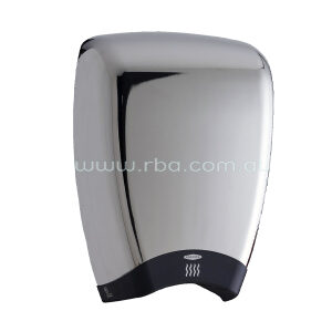QuietDry™ TerraDry™ Surface Mounted Hand Dryer chrome