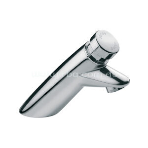 ‘Inox’ Self Closing WaterWater Saving Tap | Polished Finish RBA1083-600