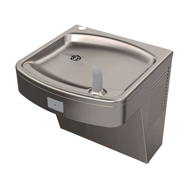 Wall mounted ‘Compact’ satin finish water cooler, w/ flexible bubbler, RBA2732-032-UG | RBA Group