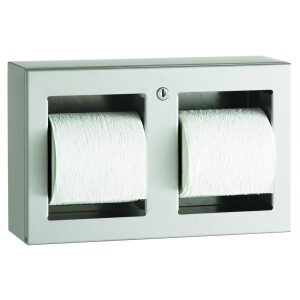 Double Toilet Roll Holder | Surface Mounted