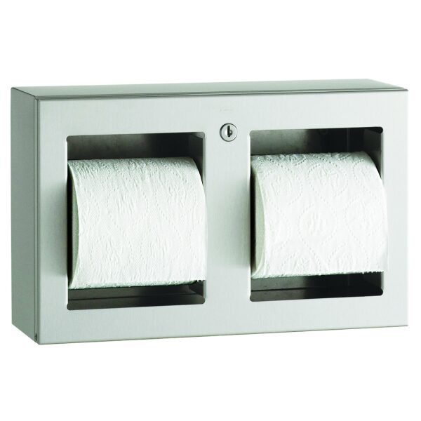 Double Toilet Roll Holder | Surface Mounted