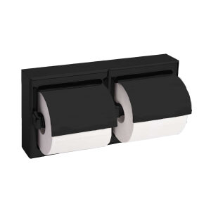 Double Toilet Roll Holder | Matte Black | RBA7740-777-018 | RBA Group