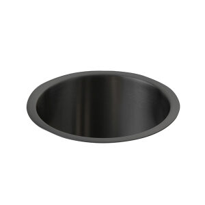 Bobrick Circular Waste Chute Matte Black