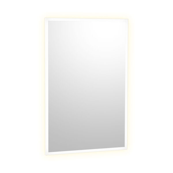 LED Edgelit Safety Glass Mirror | 610mm x 914mm
