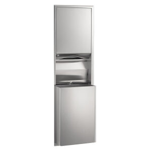 ClassicSeries® Recessed Convertible Paper Towel Dispenser and Waste Receptacle