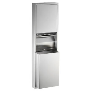ClassicSeries® Recessed Convertible Paper Towel Dispenser and Waste Receptacle