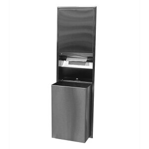 Bobrick B3947 Paper Towel and Waste Bin
