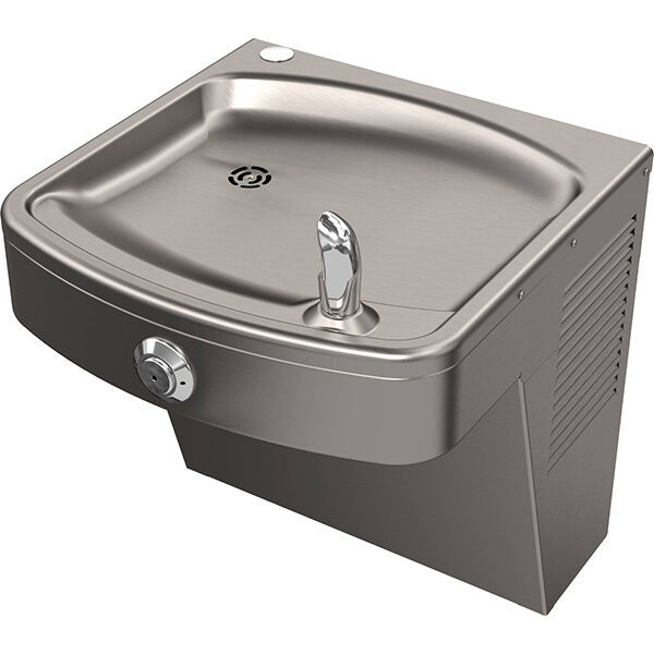 Wall Mounted Water Cooler, Stainless Bubbler & Vandal Resistant Button | RBA2733-035-UG