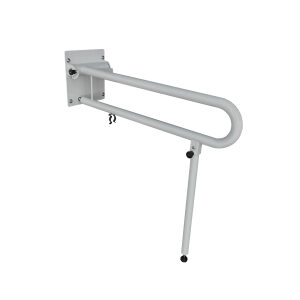 Bariatric Drop Down Grab Rail | Grey | LH
