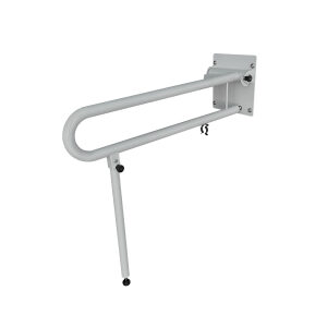 Bariatric Drop Down Grab Rail | Grey |  RH