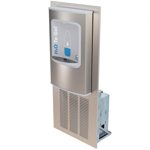 H2O-to-Go!™ Refrigerated Bottle Filler Combo | Push Button | RBA2731-556