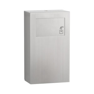 Bobrick 'Fino' Surface Mounted Sanitary Bin | Satin | B9254