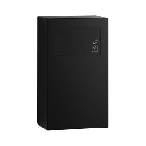 Bobrick 'Fino' Surface Mounted Sanitary Bin | Matte Black| B9254.MBLK