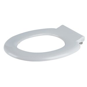 White Commercial Toilet Seat, No Lid