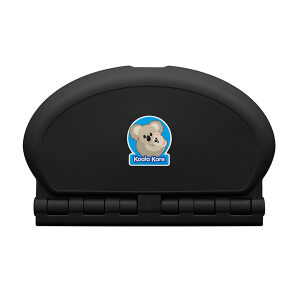 KB208 Oval Baby Changing Station | Matte Black | RBA Group