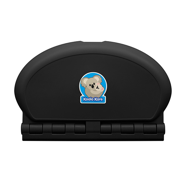 KB208 Oval Baby Changing Station | Matte Black | RBA Group