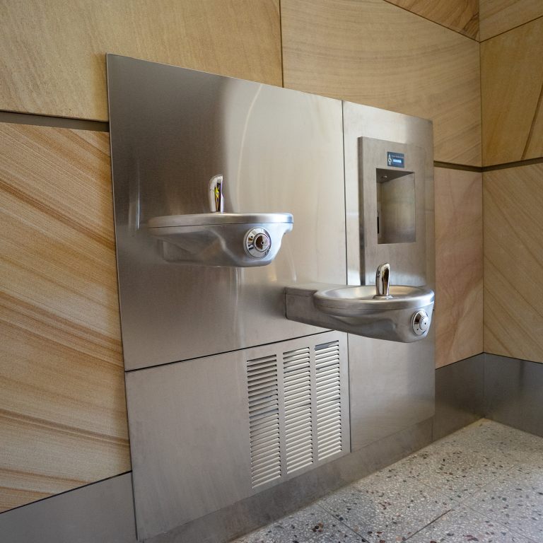 Western Sydney Airport | Case study | Drinking Fountain & Bottle Filler | RBA group