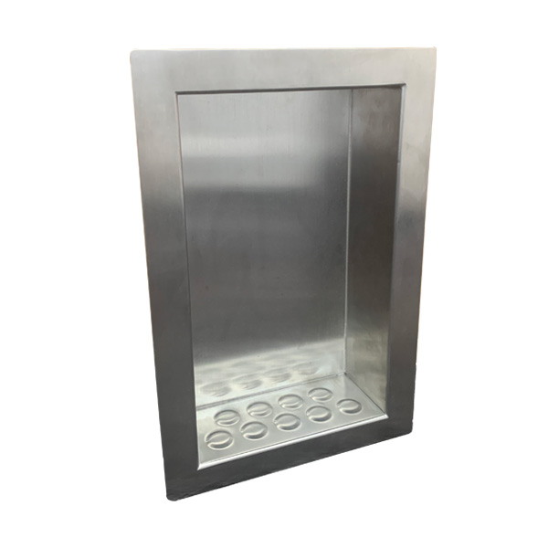 Recessed Shower Shelf Tapered RBA Commercial Bathroom